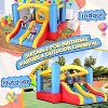 KRISRATE Bounce House 12.6FT×9FT Inflatable Bouncer with Double Slide & Obstacle Course, Large Jump Area with Air Blower, Indoor Outdoor Bouncy Castle - 2 of 4