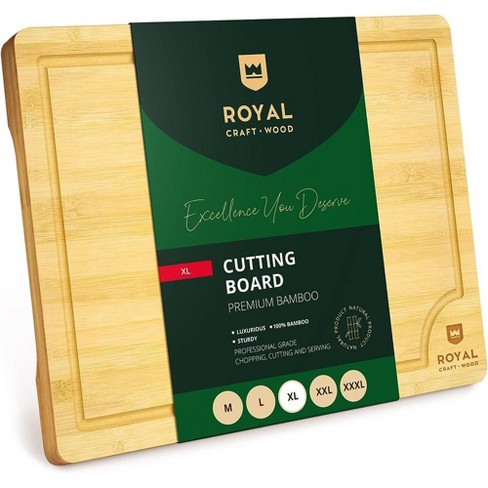 Royal Craft Wood Bamboo Cutting Board (s, 12”x8”) : Target