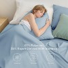 3-4 Pcs Cooling Sheet Set Bamboo Rayon Blend, Breathable & Silky, Deep Pockets for Hot Sleepers - 2 of 4