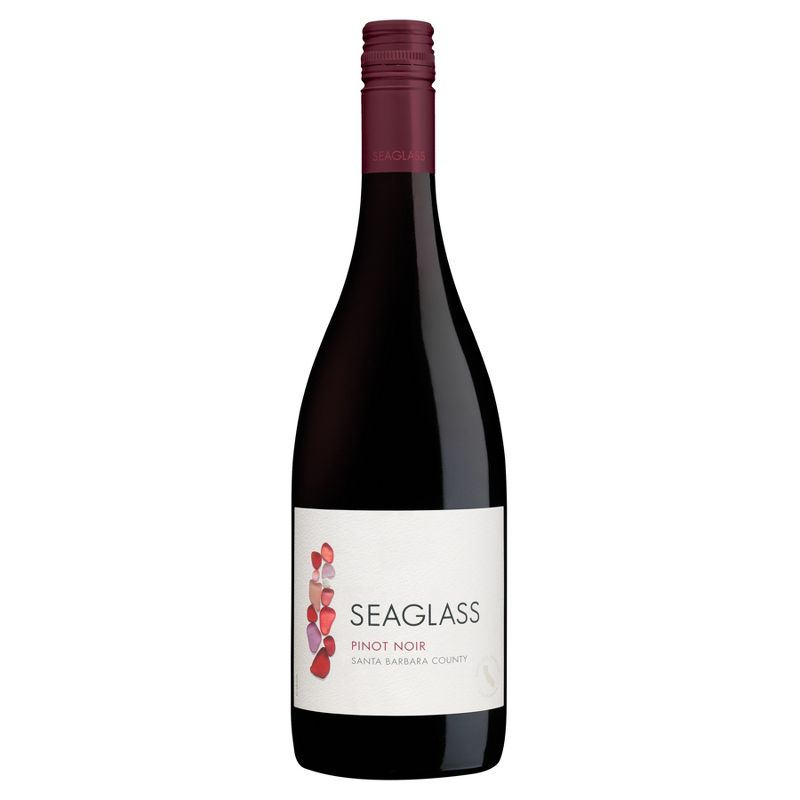 SEAGLASS Pinot Noir Red Wine - 750ml Bottle, 1 of 8