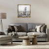Stupell Industries Windswept Beach Horse Black Floater Framed Canvas Wall Art - 2 of 4