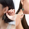 45 Pairs Boho Drop Earrings Set, Vintage Tassel Leaf Dangle Earrings for Women Valentine's Day Gifts - 4 of 4