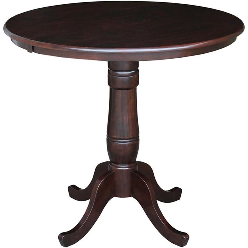 International Concepts 36 inches Round Top Pedestal Table - 34.9 inchesH, 1 of 2