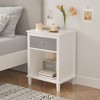 Whisen 26.77''H Wooden Nightstand with One Drawer One Shelf for Kids & Adults - 4 of 4
