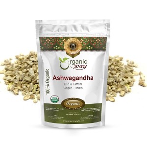 Organic Ashwagandha Cut & Sifted 8 Oz - 1 of 4