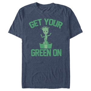 Men's Marvel Groot Get Your Green On T-Shirt - 1 of 4