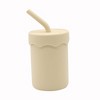 MyKids-Usa Baby Food Grade Silicone Straw Water Cup Training Leakproof Drop Resistant Drinking Cups - 4 of 4