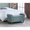 Sonia 43.7" Wide Storage Bench  | ARTFUL LIVING DESIGN - 2 of 4