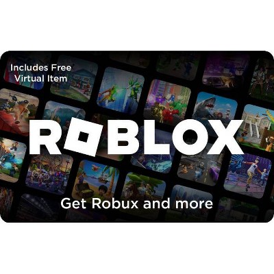 $25 Roblox physical Gift card (free roblox virtual item) USPS