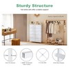 CAVINAS Fabric Dresser,Multifunctional Dressers Organizer with Drawers,Closet Organizer for Bedroom,Nursery,Entryway - 4 of 4