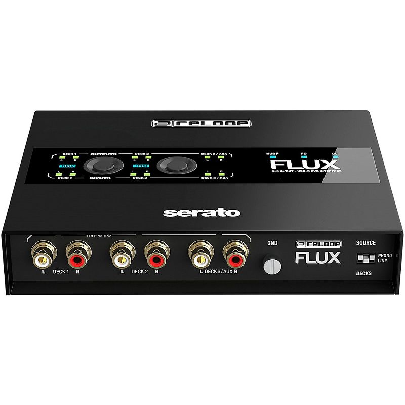 Reloop Flux 6x6 In/Out USB-C DVS Interface for Serato DJ Pro, 5 of 7
