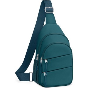 Small Anti-Theft Sling Bag, Lightweight Crossbody Backpack for Men & Women, Outdoor Hiking and Travel Daypack - 1 of 4