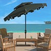 Zimmerman 9Ft Double Top Market Umbrella - PAT8200 - Safavieh - 2 of 4