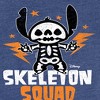 Girls' - Lilo and Stitch - Skeleton Squad Fitted Short Sleeve Graphic T-Shirt - 2 of 4