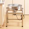 VEVOR Automatic Electric Vibrating Sieve, Stainless Steel Sifter Shaker Machine with 40+100 Mesh, 25W Automatic Powder Sifter Machine - 2 of 4