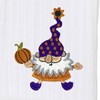 Linum Home Textiles 100% Turkish Cotton Unisex Smyrna Hotel/Spa Embroidered Robes - Halloween Gnomes - 4 of 4