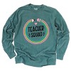 Simply Sage Market Teacher Squad Pencil Garment Dyed Long Sleeve - 2 of 4