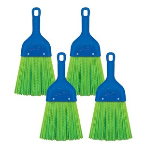 LOLA Whisk Broom, Hand Brush, Durable Bristles, Whisks Away Dirt & Debris, Compact, Hang Hole for Easy Storage, Indoor/Outdoor - 1 of 4