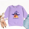 The Juniper Shop Chick Or Treat Watercolor Distressed Toddler Sweatshirt - 3 of 4