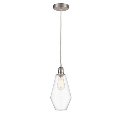 Cindyrella - 1 Light Mini Pendant In Industrial Style-14.75 Inches Tall and 7 Inches Wide