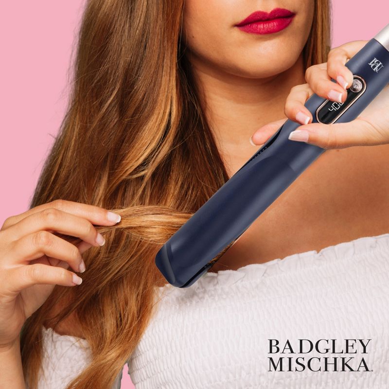 BADGLEY MISCHKA Twisted 2-In-1 Flat/Curling Styling Iron, 4 of 7