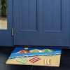 Jellybean Modern Beachy Keen Indoor/Outdoor Mat Home Comfort Doormats 20" X 30" Rectangle - 2 of 3