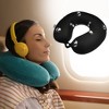 Unique Bargains U-Shaped Memory-Foam Neck Home Travel Outdoors Pillow Cushion 1Pc - 2 of 4