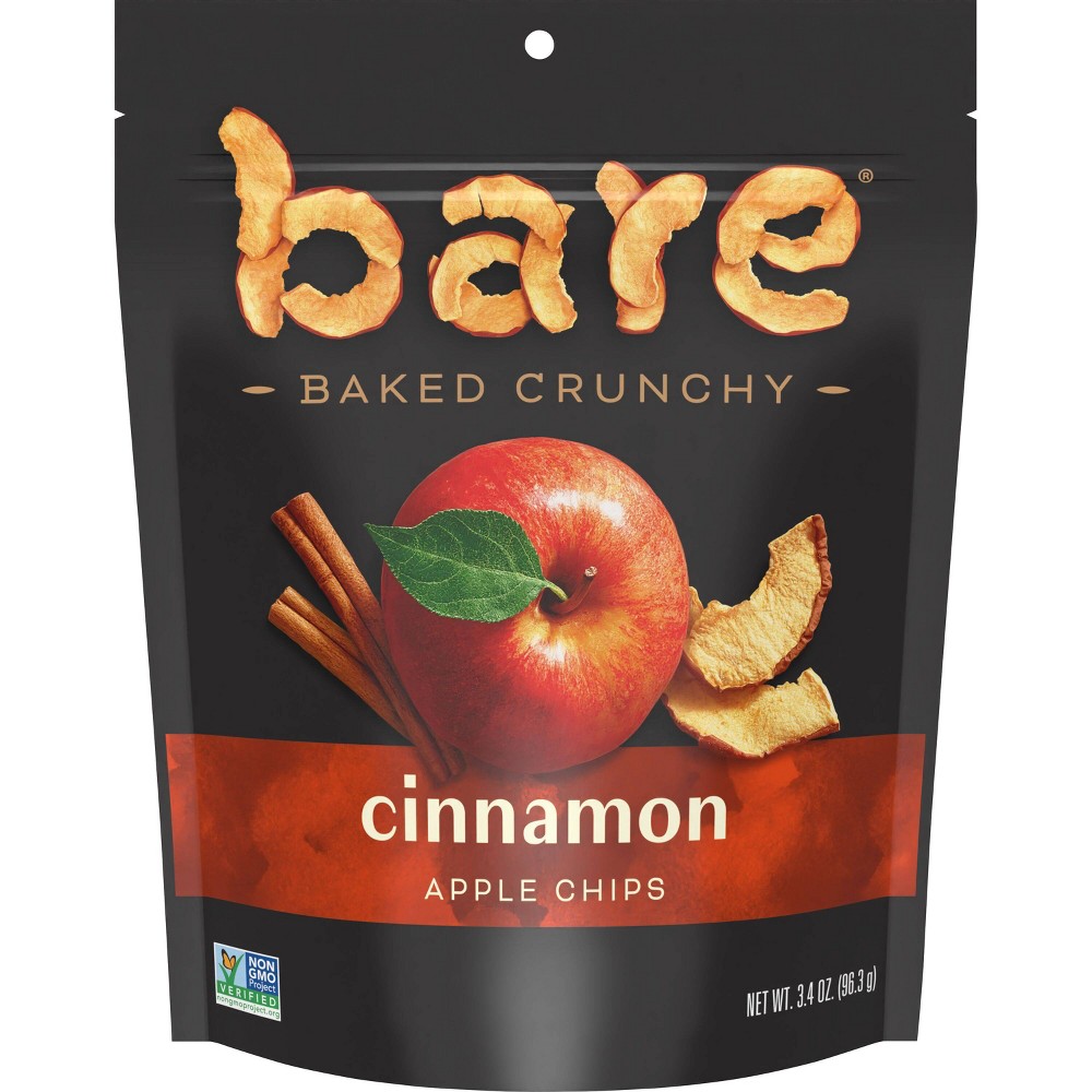 Bare Baked Dried Crunchy Cinnamon Apple Chips - 3.4oz