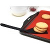 Norpro Heat Resistant Nylon Stir-Fry Spatula with Non-Skid Handle, Black - 3 of 4