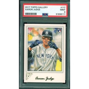 Aaron Judge Rookie Card 2017 Topps Gallery #117 PSA 9 - 1 of 2