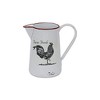 Cheung's Lavinia Lacquered Style Chicken Themed Pitcher Decor - 3 of 4