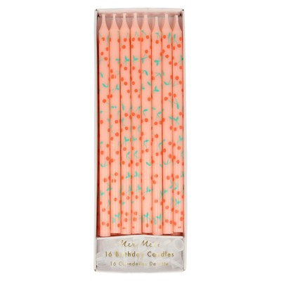Meri Meri Cherry Pattern Candles