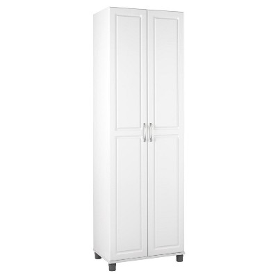 target white cabinet