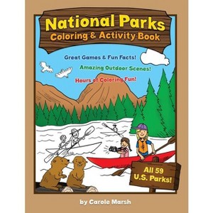 America's National Parks Coloring and Activity Book - (Non-State) by  Carole Marsh (Paperback) - 1 of 1