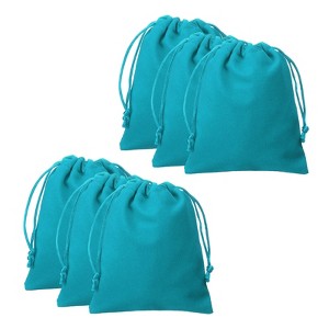 Unique Bargains Velvet Reusable Soft Jewelry Headphone Candy Drawstring Gift Bags 20 Pcs - 1 of 4