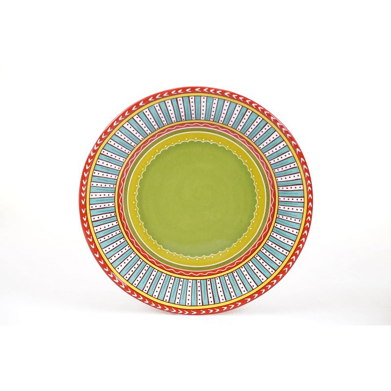 Certified International Valencia Glazed Ceramic Dinner Plates (11.25") - Set of 4, 5 of 7