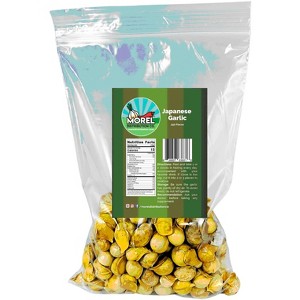 Morel Distribution Co | Japanese Garlic (Ajo Japones) 100% Natural!!! 250 (Count per bag) 10 oz - 1 of 4