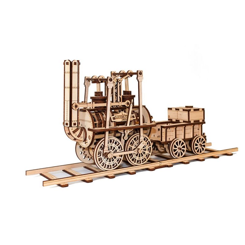 EWA Eco-Wood-Art Locomotive Construction Kit, 3 of 4