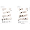 Elk Home Linden Birches 1 - Light Vanity in  Chrome - 2 of 4