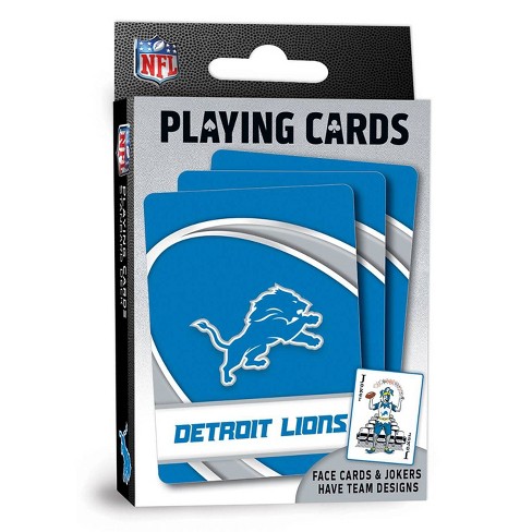 NFL Detroit Lions Playing Cards