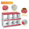Chicken Nesting Box,Easy Egg Collection Large Vented Holes Chicken Coop Equipment with Vented Holes, Heavy Duty Chicken Nesting Boxes for Hens - 3 of 4