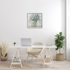 Stupell Industries Soothing Eucalyptus Herb Arrangement Framed Giclee Art, White, 24" x 24" - 3 of 4