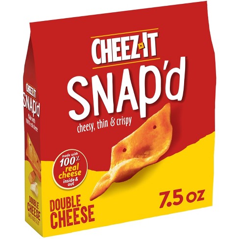 Cheez-it Snap'd Double Cheese Crackers - 7.5oz : Target