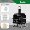 Karl Home 2 layer Outdoor Pizza Ovens With Stone - 2 of 4