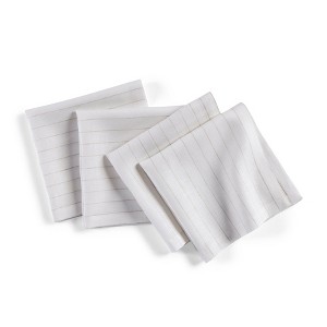 Solino Home Striped Linen Dinner Napkins | Pinstripe - 1 of 4