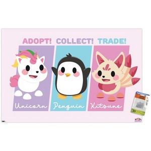 Trends International Adopt Me! - Adopt, Collect, Trade Unframed Wall Poster Prints - 1 of 4