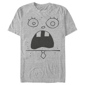 Men's SpongeBob SquarePants DoodleBob Expression T-Shirt - 1 of 4
