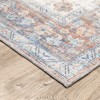 Oriental Weavers Myers Park MYP03 Orange / Blue Indoor Area Rug - 2' x 8' - 3 of 4