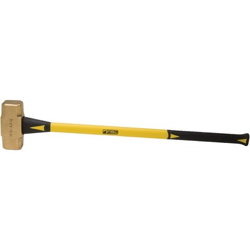 Abc Hammers 14 Lb. Brass Hammer With 33 Inches Fiberglass Handle : Target