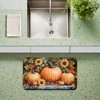 Stupell Industries Autumn Harvest Pumpkins & Flowers Printed Anti-Fatigue Floor Mat, design by Creative Studio - 4 of 4